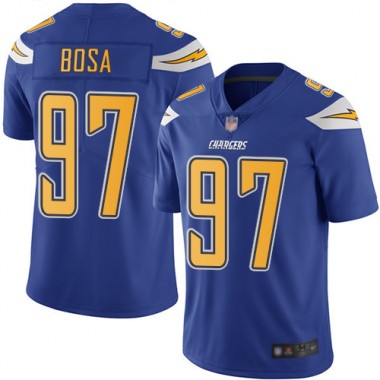 Los Angeles Chargers NFL Football Joey Bosa Electric Blue Jersey Youth Limited #97 Rush Vapor Untouchable